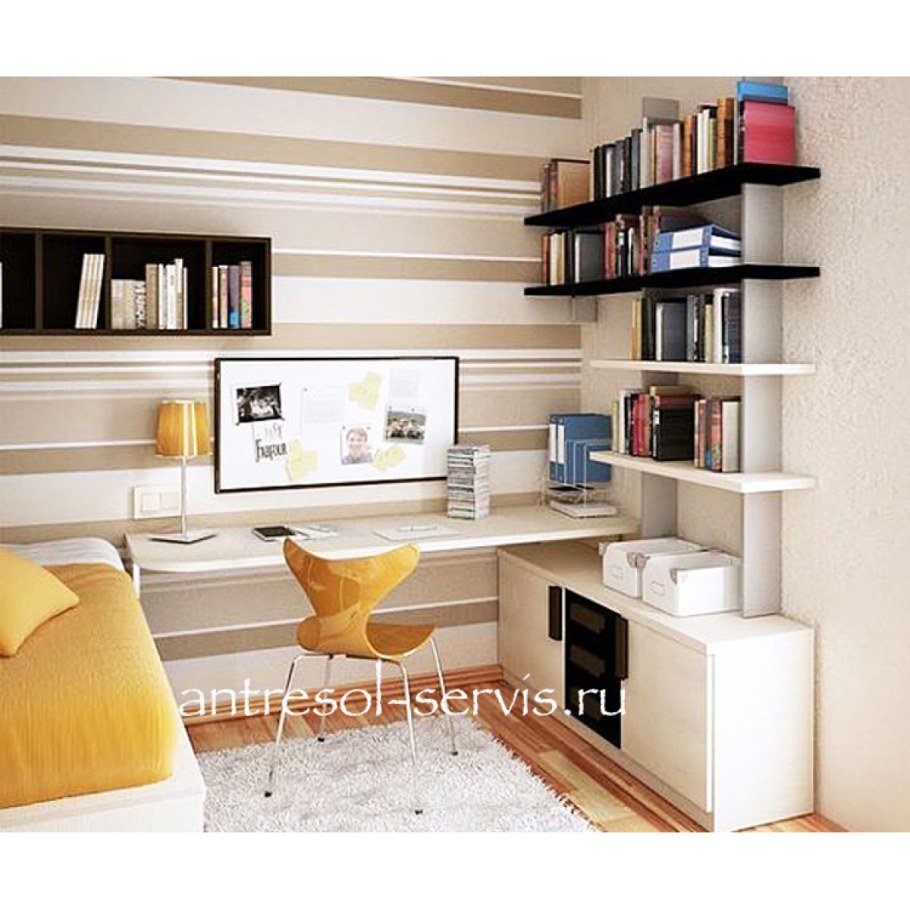 Интерьер маленькой комнаты