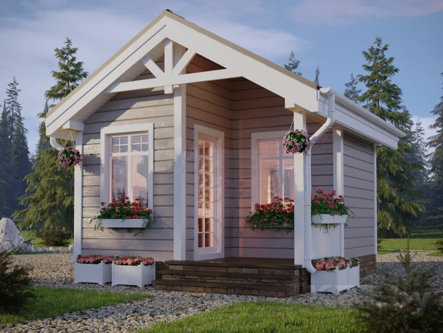 Проект садового домика