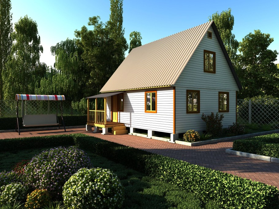 Проекты дачных домиков