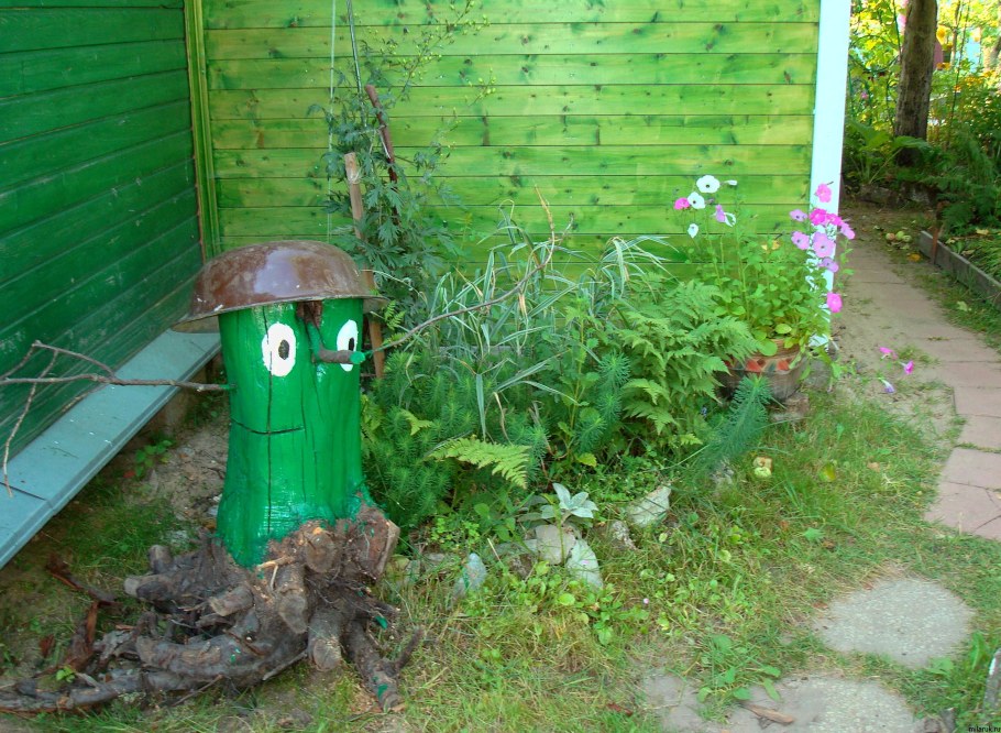 Дачные самоделки сад