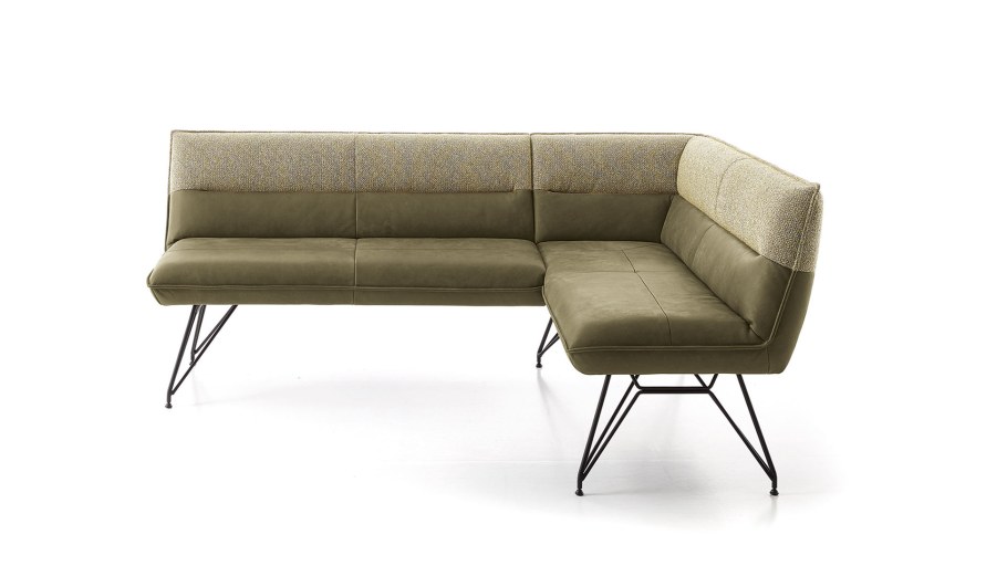 Диван улыбка серая