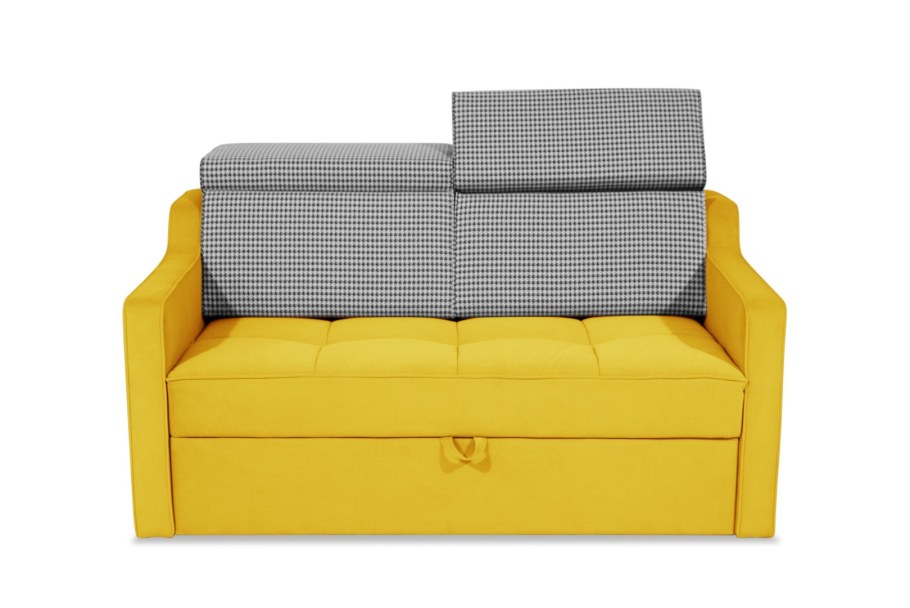 Прямой диван в скандинавском стиле