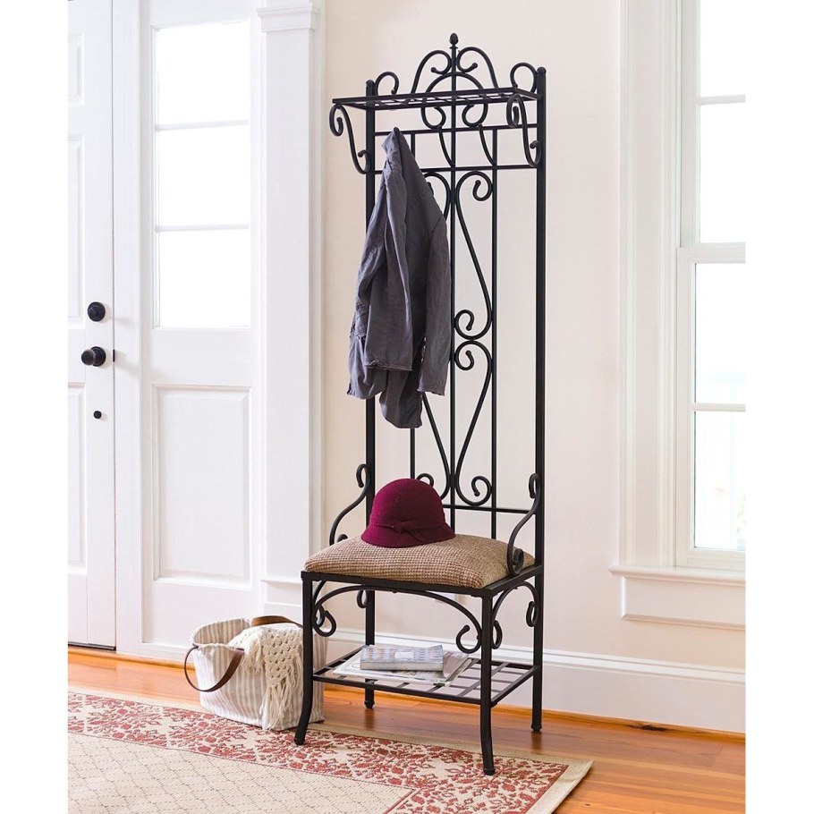 Кованые вешалки в прихожую