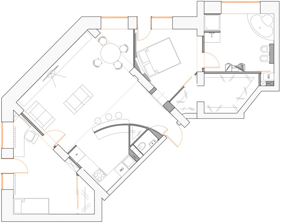 ЖК неудачной планировки