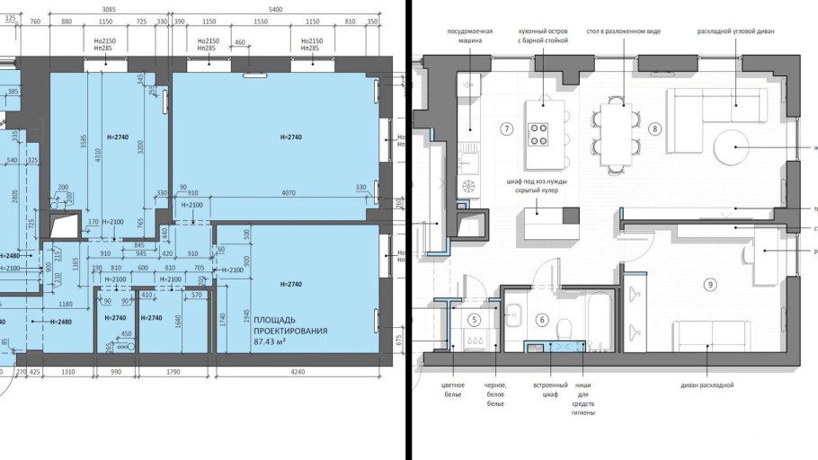 Неудачная планировка комнаты