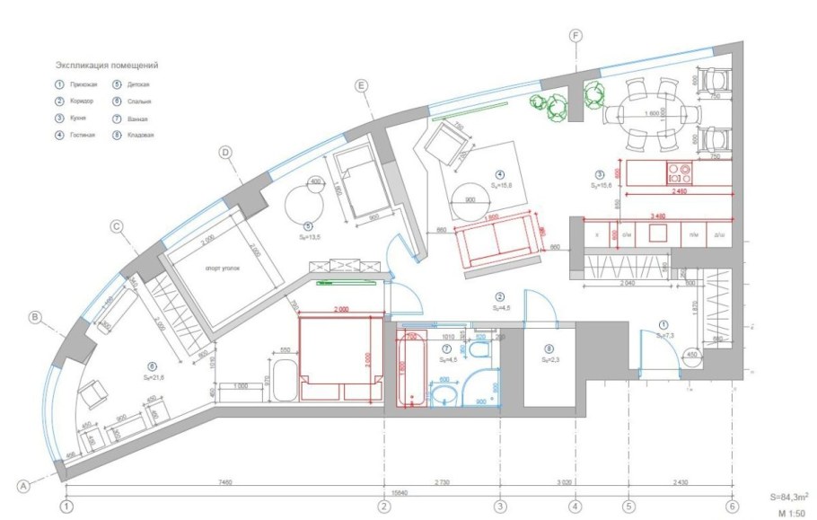 Разбор планировок квартир