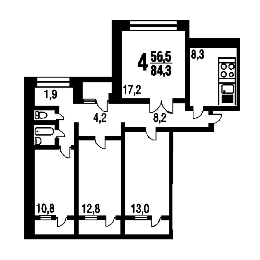 План после перепланировки