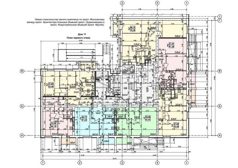 Планировки односторонних квартир