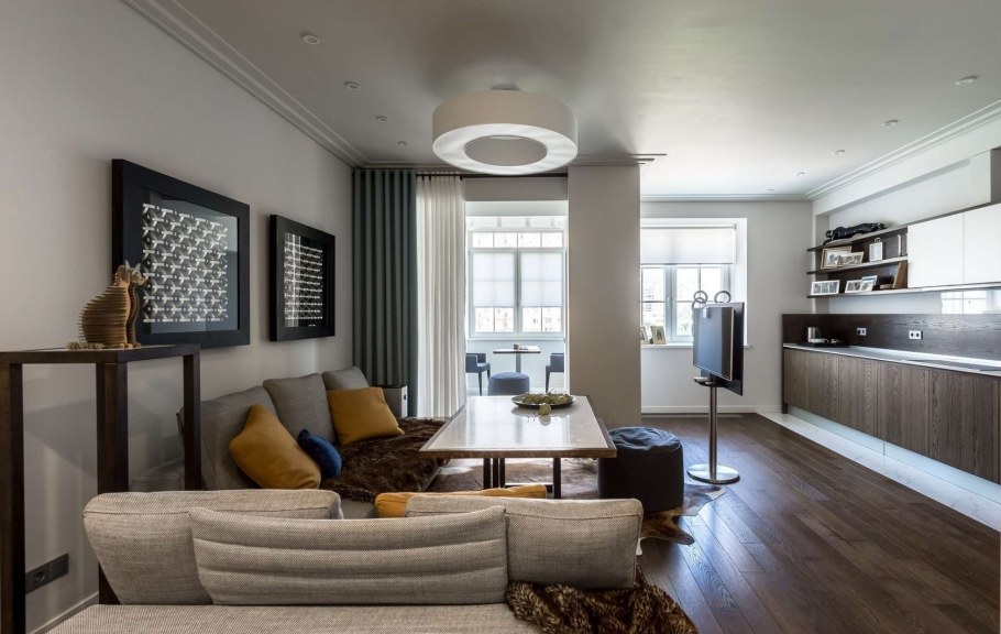 Реновация планировка 1-х комнатной квартиры