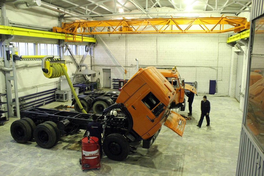 Техобслуживание грузовых автомобилей