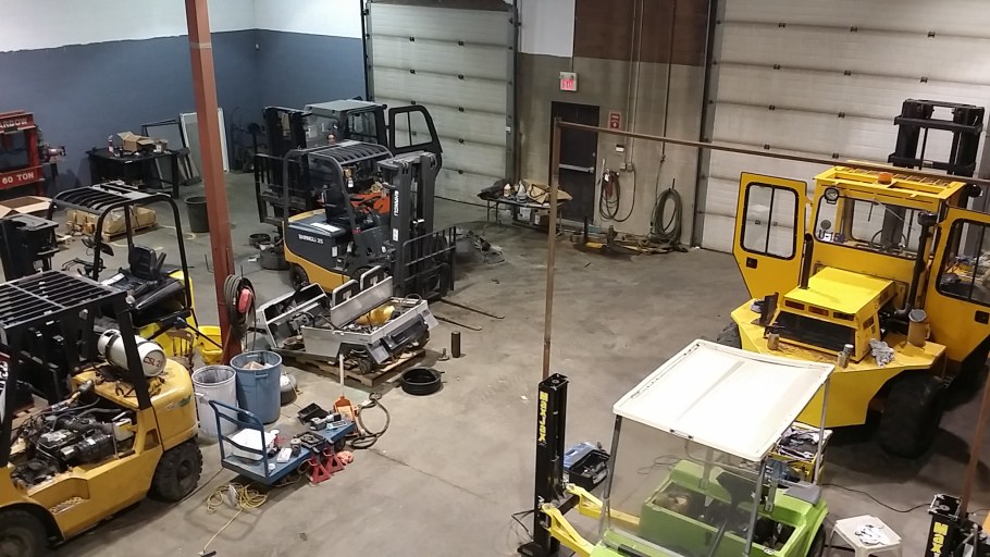 Ремонтные боксы для спецтехники