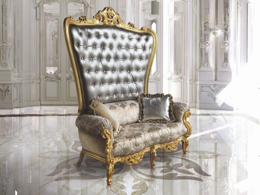Роскошное кресло шелк