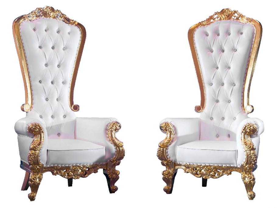 Кресло трон свадебное