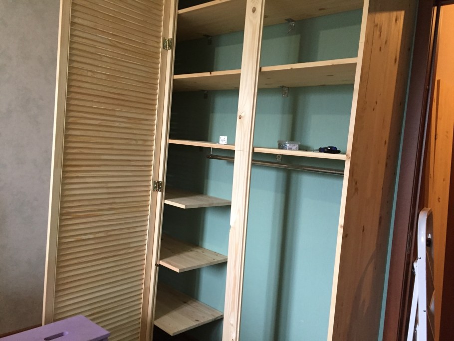 Шкаф купе из ОСБ плиты