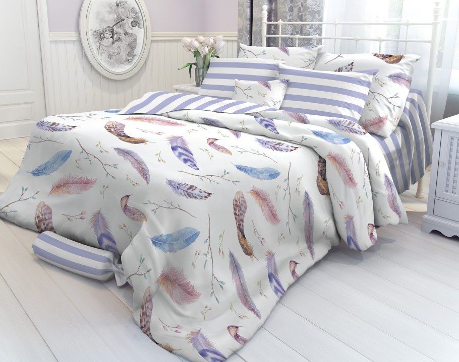 Цветочный пэчворк перкаль 6544-3