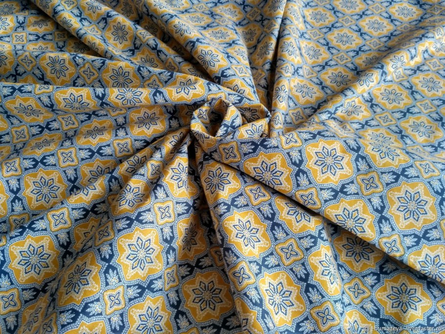 Ткань перкаль 220 см доллары рис 11489 вид 1