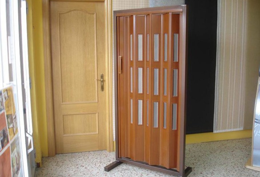 Дверь гармошка Larya белая 2,05 х 0,84