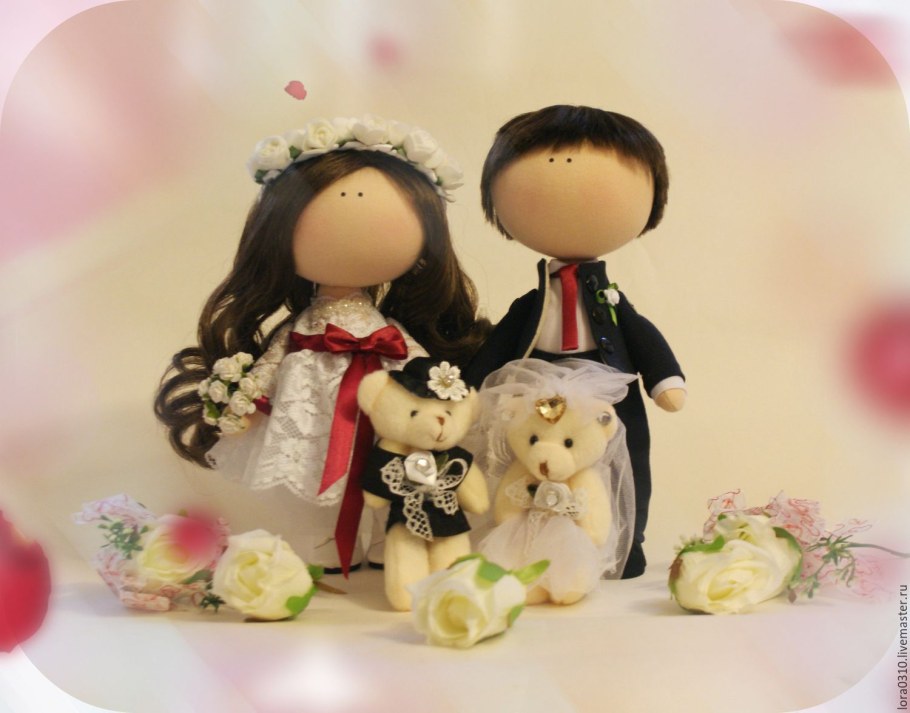 Куклы жених и невеста