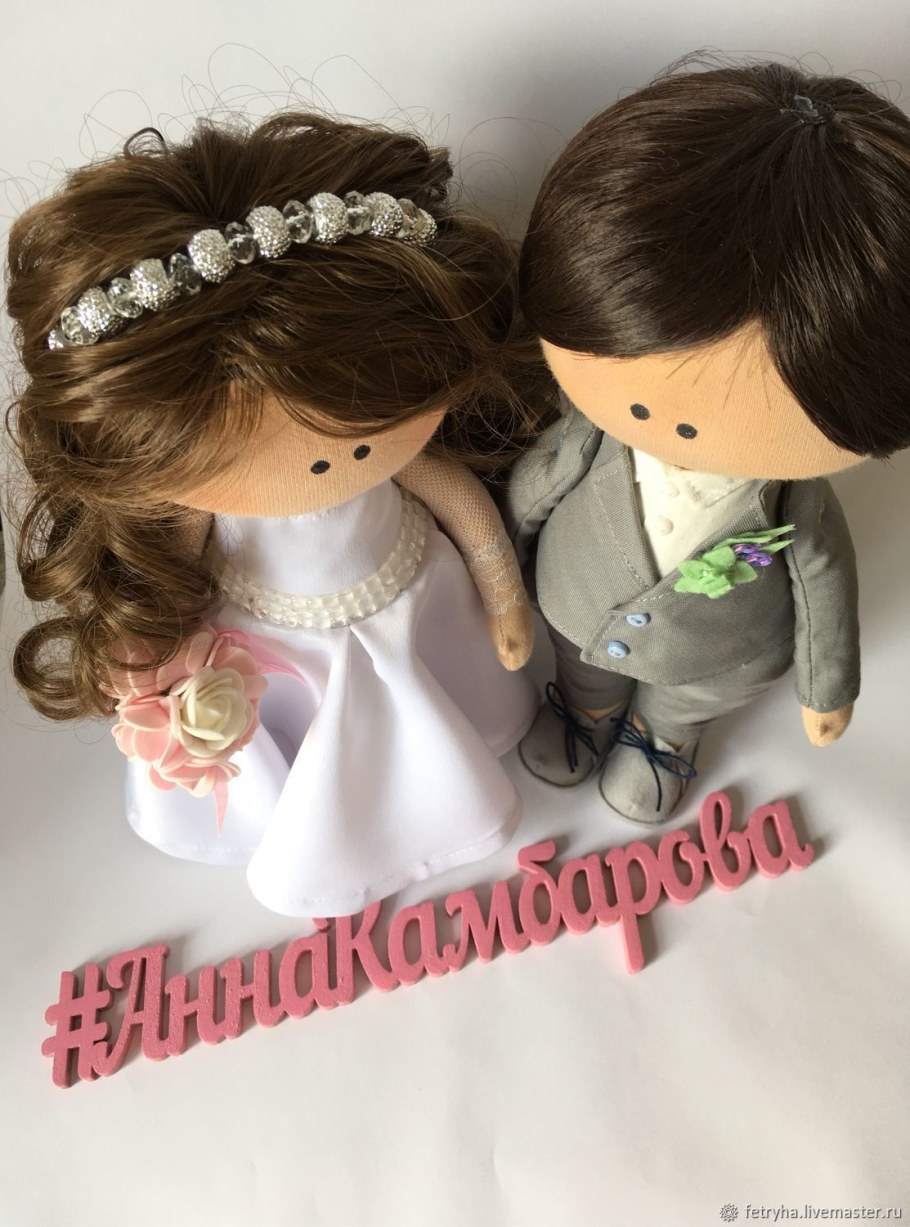 Интерьерная кукла невеста