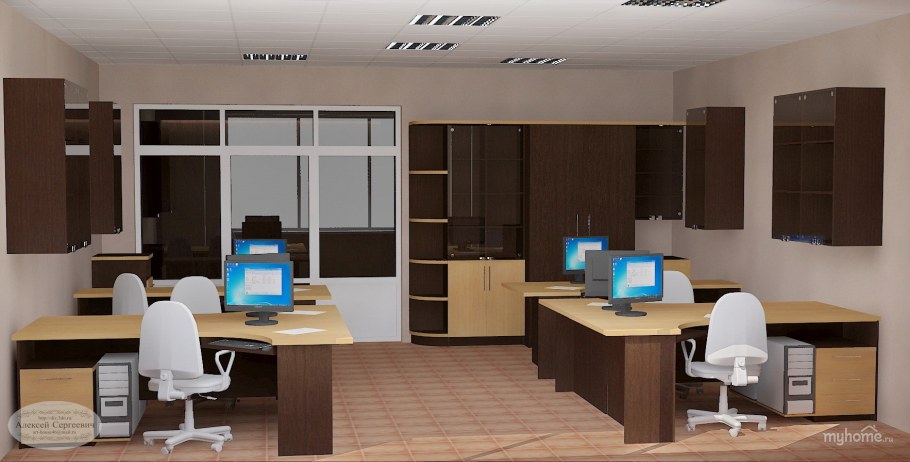 Расстановка в кабинете