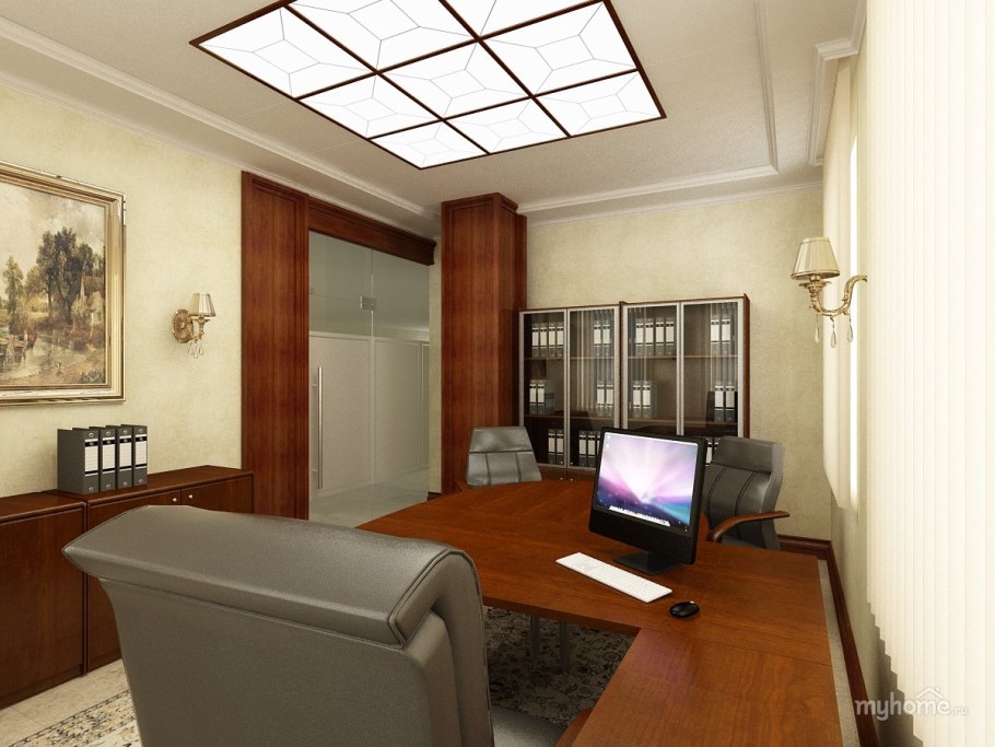 Расстановка мебели в опен Спейс