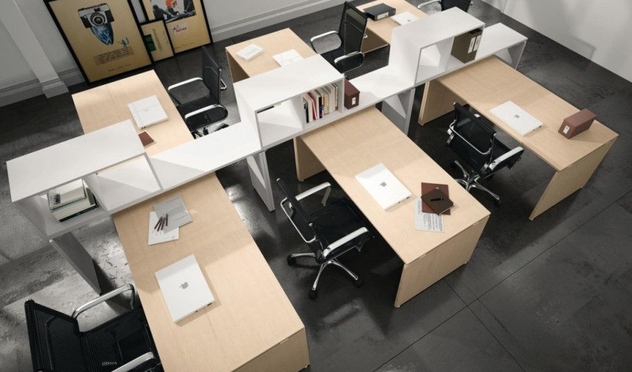 Планировка столов в офисе