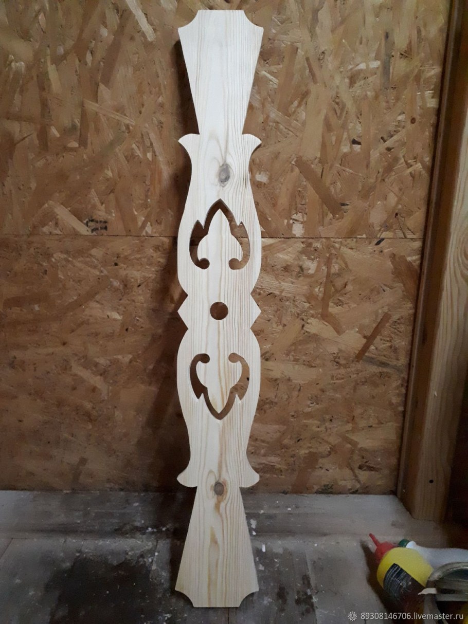 Плоские балясины