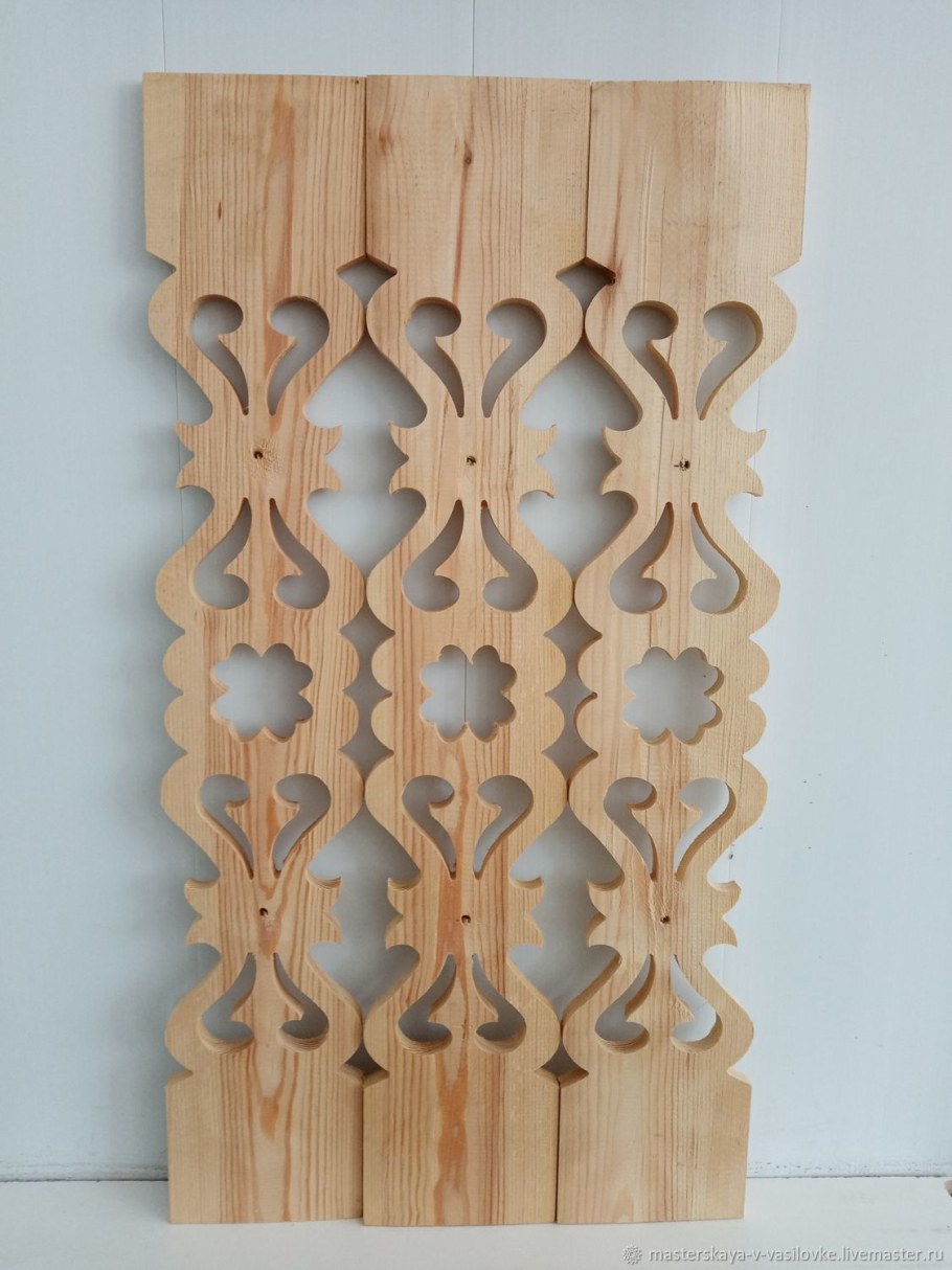 Плоские балясины