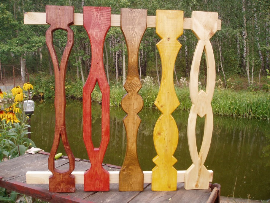 Плоские балясины