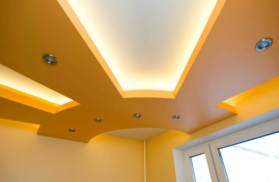 Подвесной потолок гипсокартон