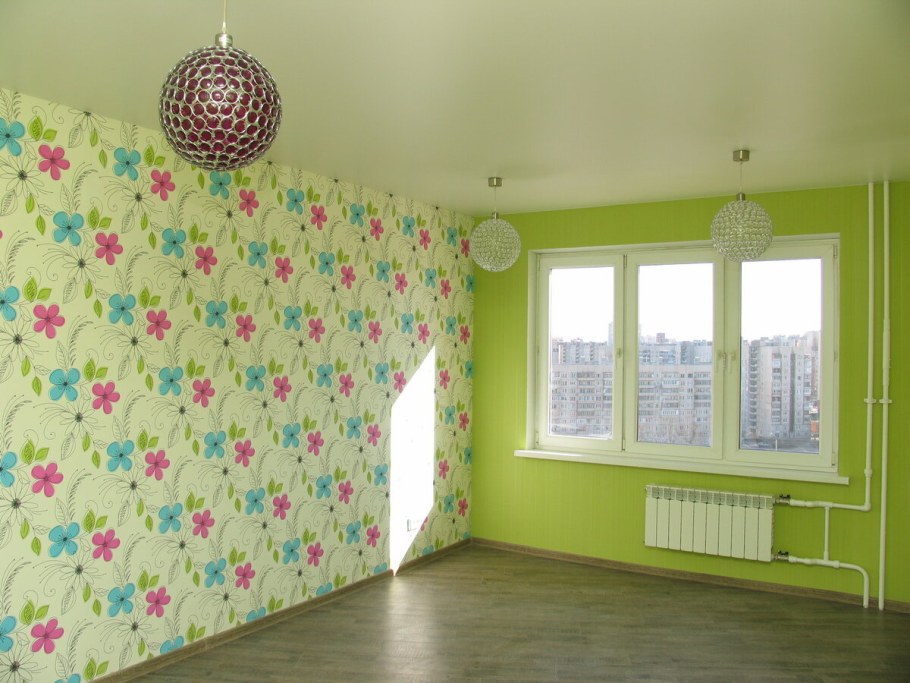 Поклеить детскую комнату