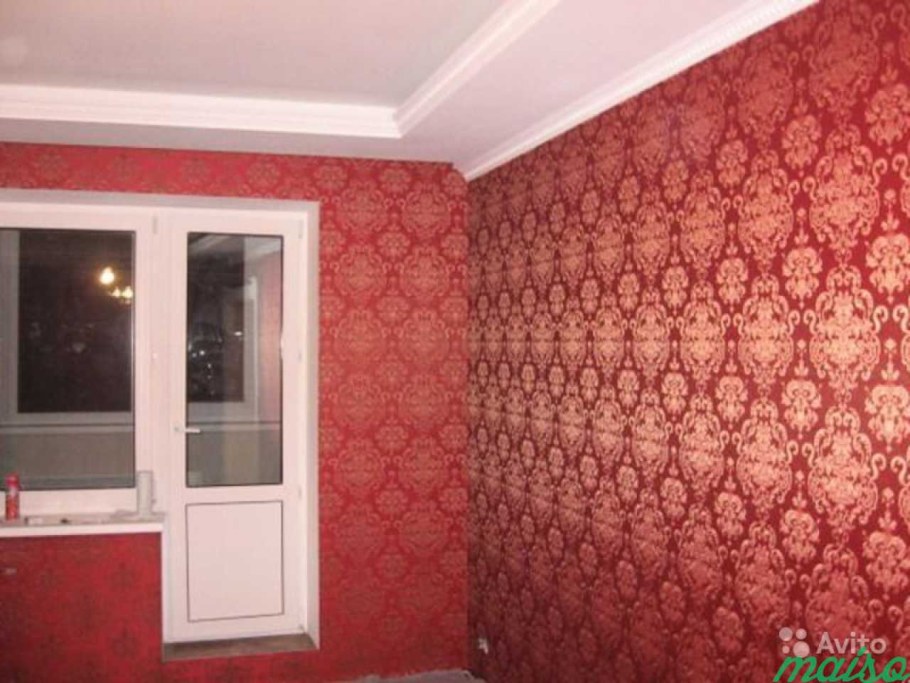 Оклеивание обоев