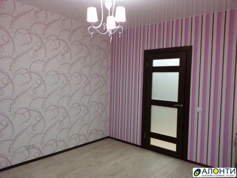 Варианты оклейки комнаты