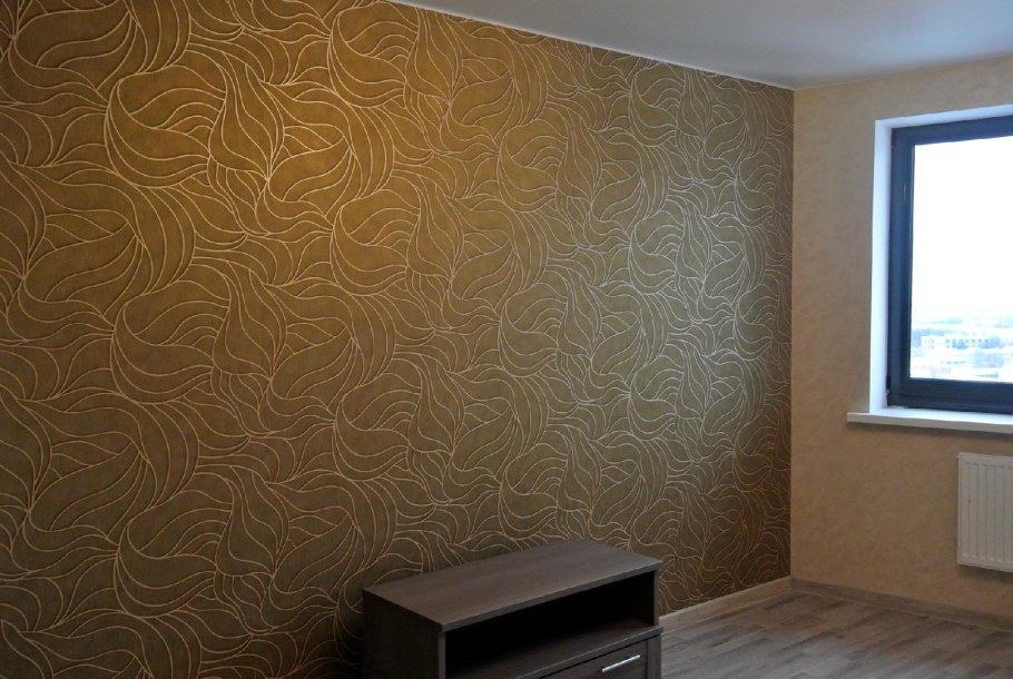 Поклейка обоев