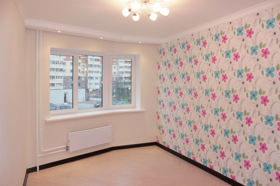 Комната после ремонта без мебели