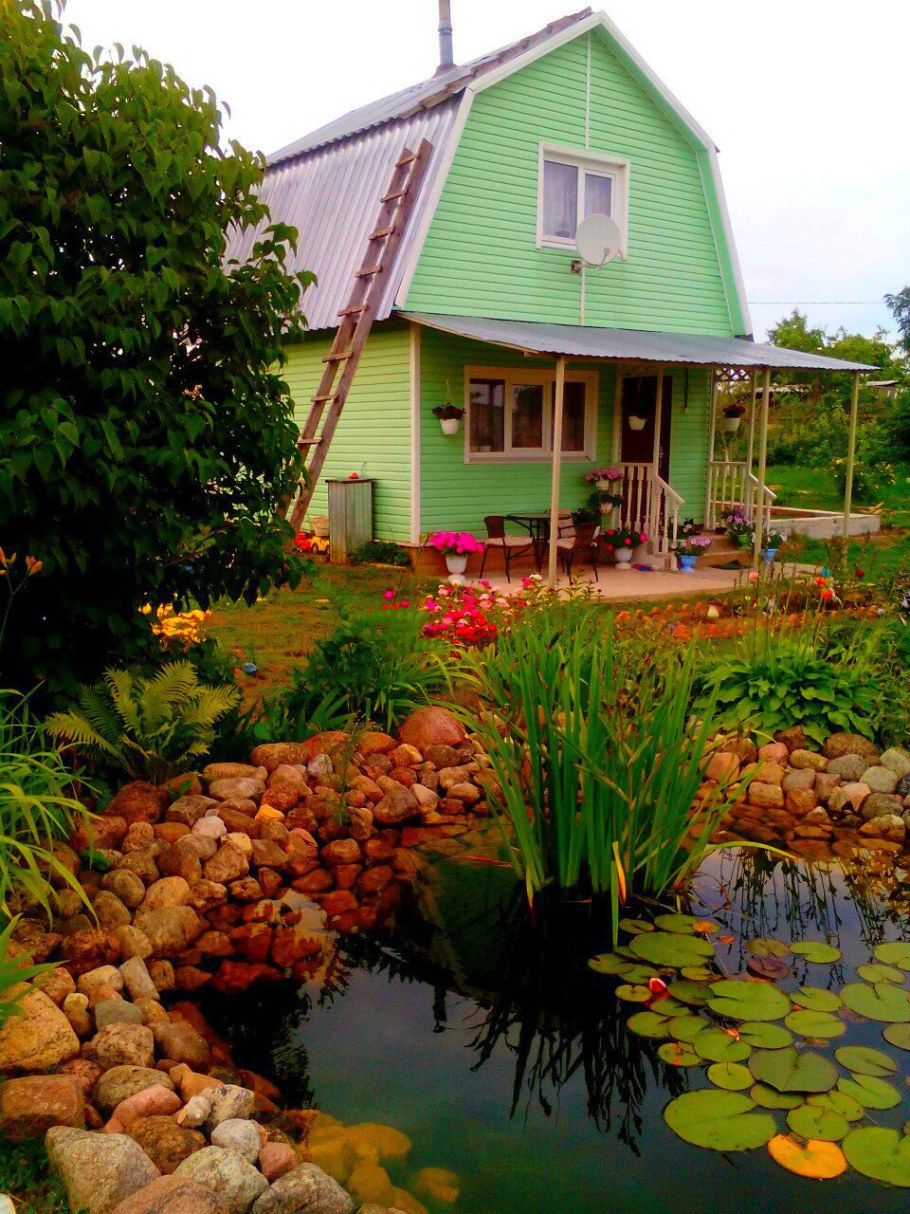 Красивая дача