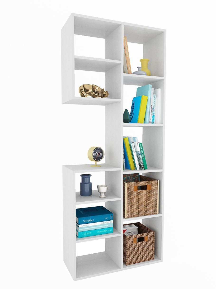 Стеллаж Рикс-2 дуб молочный