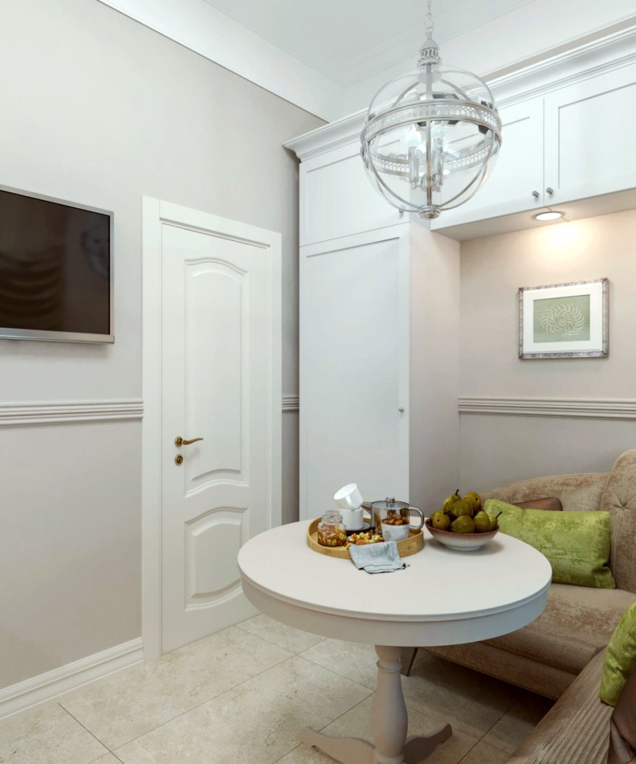 Интерьер двухкомнатной сталинки