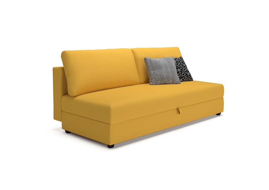 Аскеста 3-местный диван-кровать Шифтебу желтый