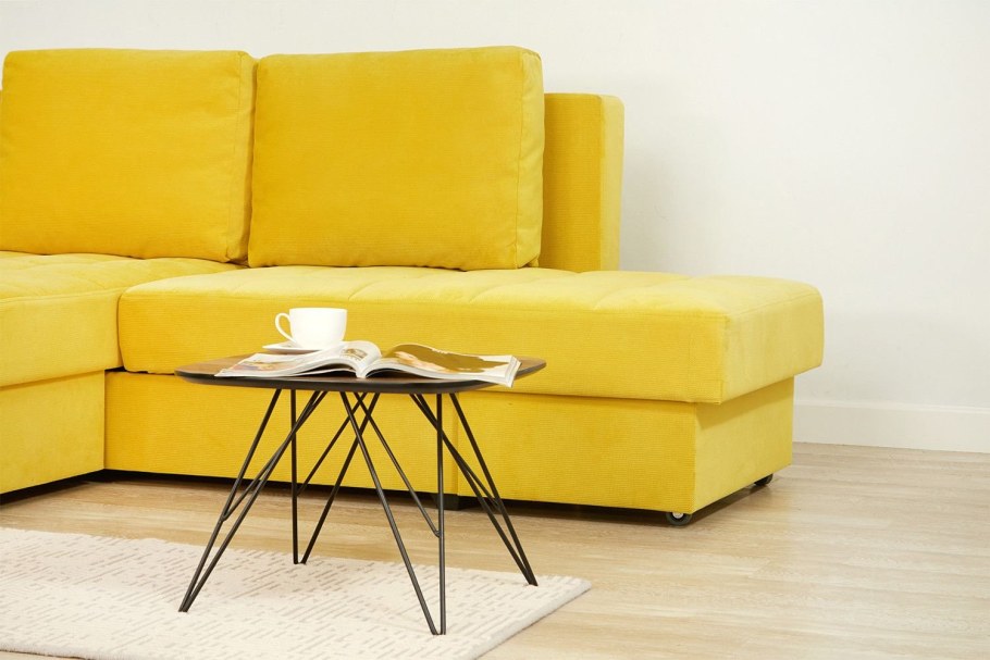 Диван-кровать Malibu, желтый