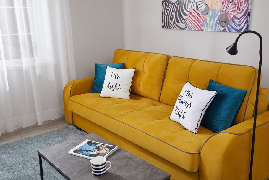 Диван икеа желтый аскета