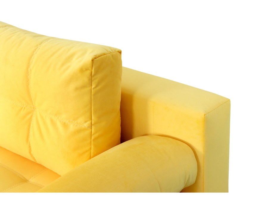 Аскеста 3-местный диван-кровать Шифтебу желтый