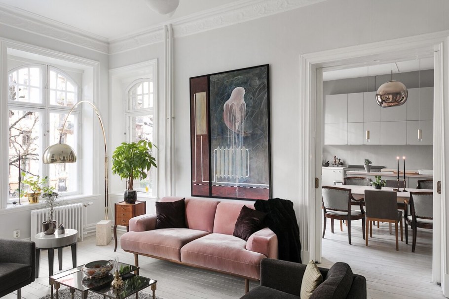 Сканди арт деко в интерьере