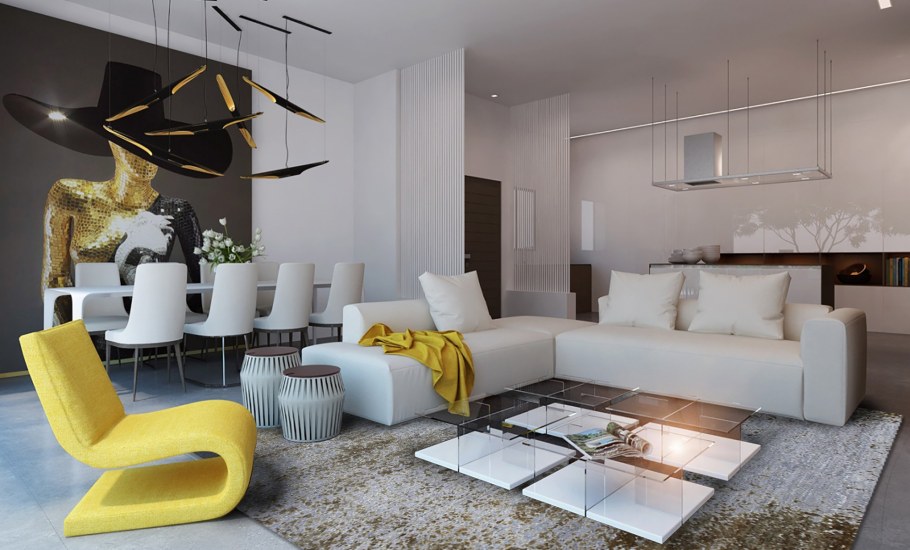 Тренды в интерьере гостиной