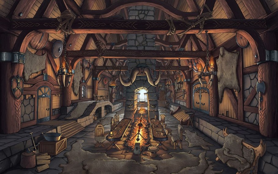 Жилище ярла викингов