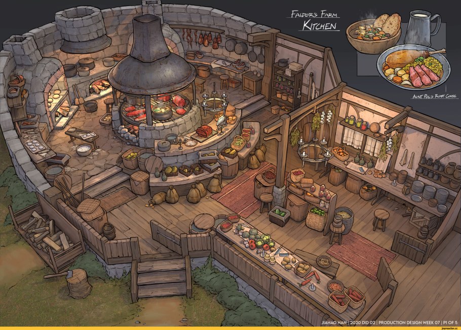 Таверна фэнтези концепт