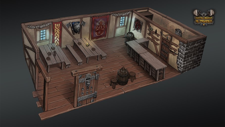 Таверна изометрия