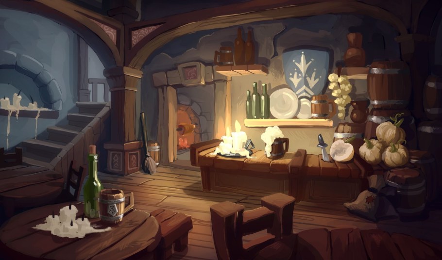 Таверна арт таверна фэнтези арт