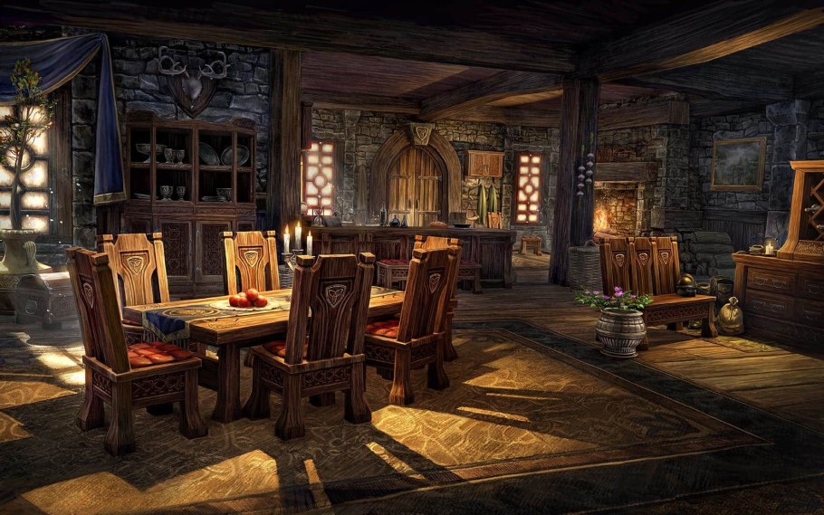 The Elder Scrolls арт таверны