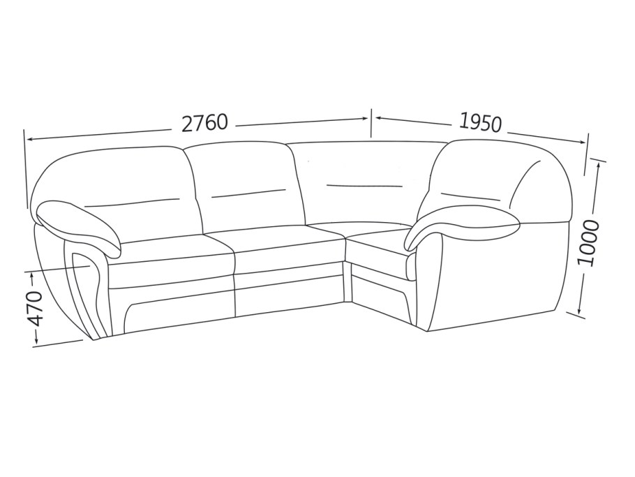 Диван Лаура угловой